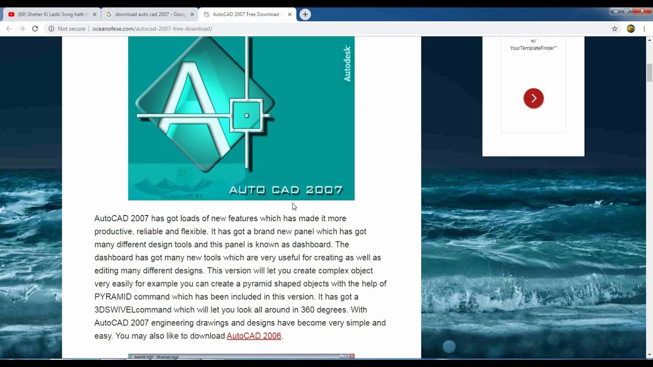 autocad 2007 free download trial